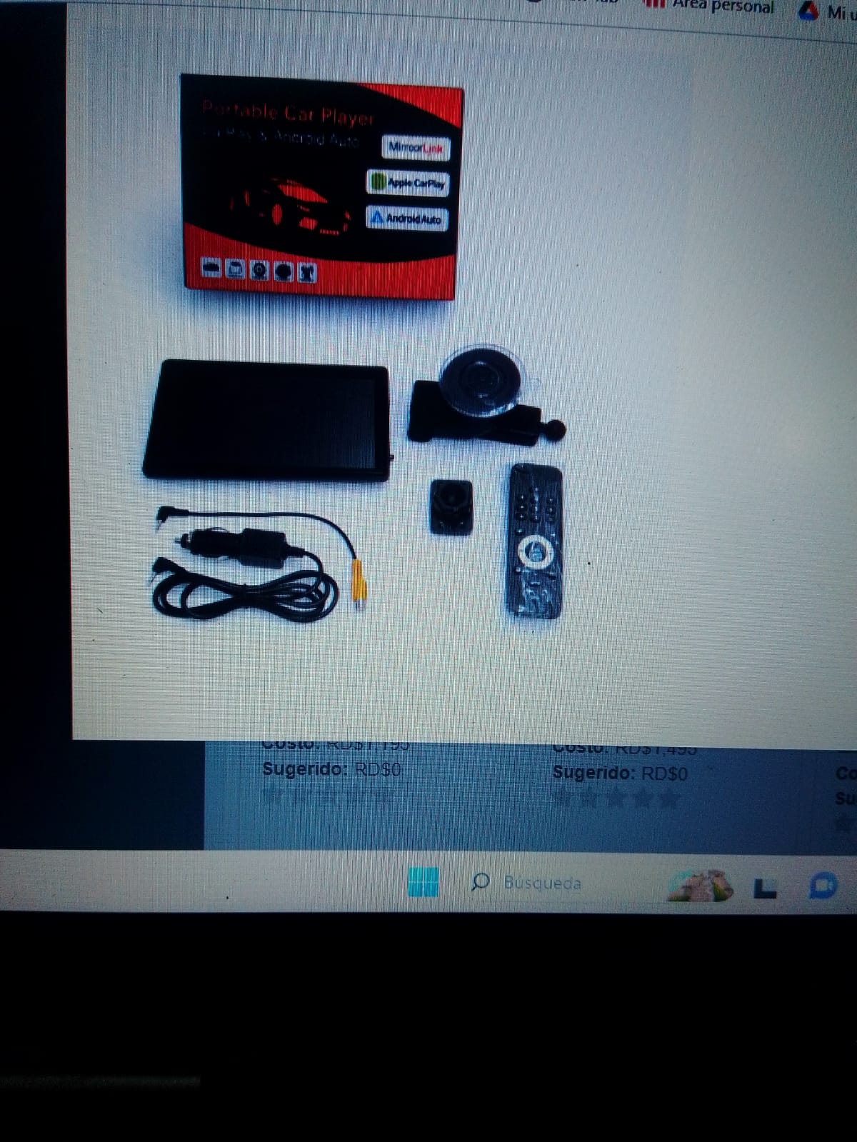 PANTALLA CAR PLAY (20 UND X CAJA)