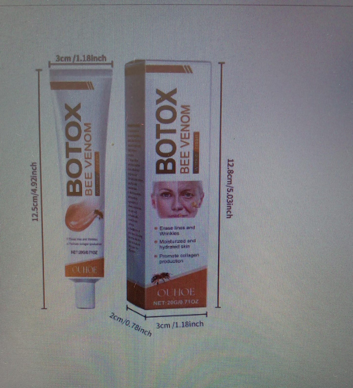 CREMA DE BOTOX VENENO DE ABEJA