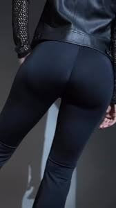 Leggins ZIPER Negro Efecto leather One size