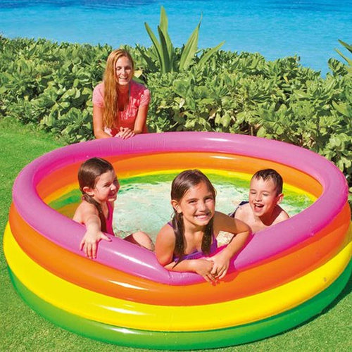 PISCINA DE 4 AROS ARCOIRIS