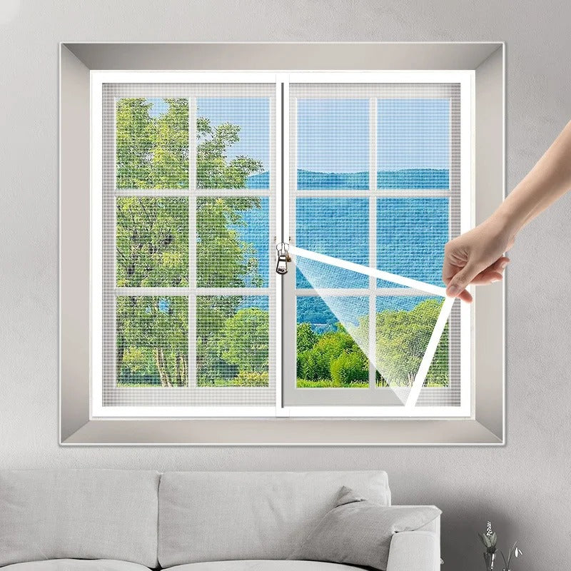 Mallas Mosquetera Para Ventanas blanca 60x150 cm