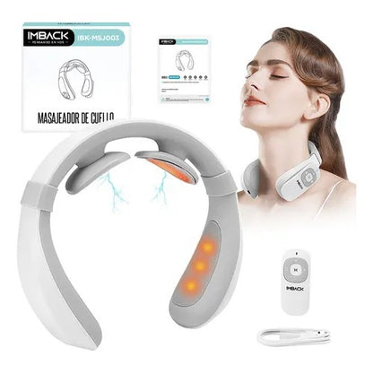 Masajeador De Cuello Eléctrico Portátil A Batería