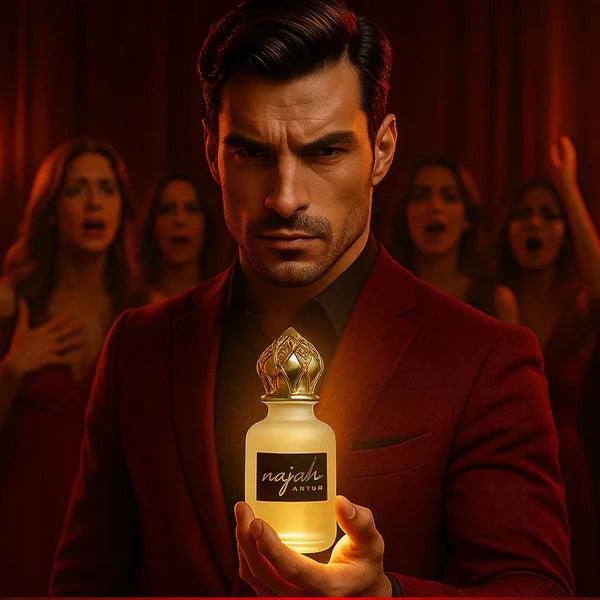 PERFUME NAJAH - ARABE CON FEROMONAS 12 HORAS EN PIE