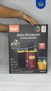 EXTRACTOR DE JUGOS RAF 450ML MD-12776