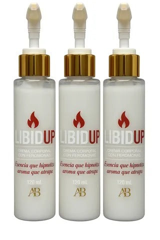 CREMA CORPORAL CON FEROMONAS LIBIDUP 120ML (MUJER)