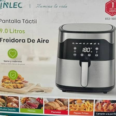 Freidora de 9 litros con pantalla táctil Inlec