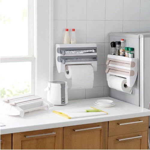 Llegó el Organizador de papel para cocina 4 en 1
