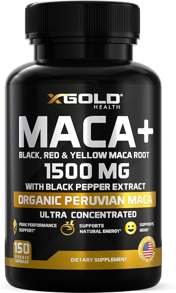 Maca 1500mg 60 capsulas