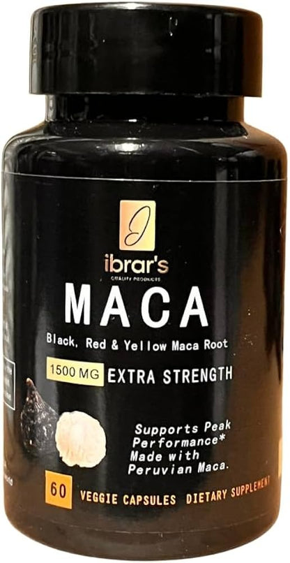Maca 1500mg 60 capsulas