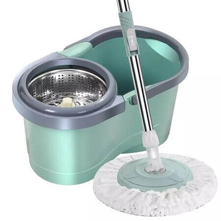 TRAPEADOR GIRATORIO PLASTICO CON BASE METAL (26XCAJA) AM-RD2406-023