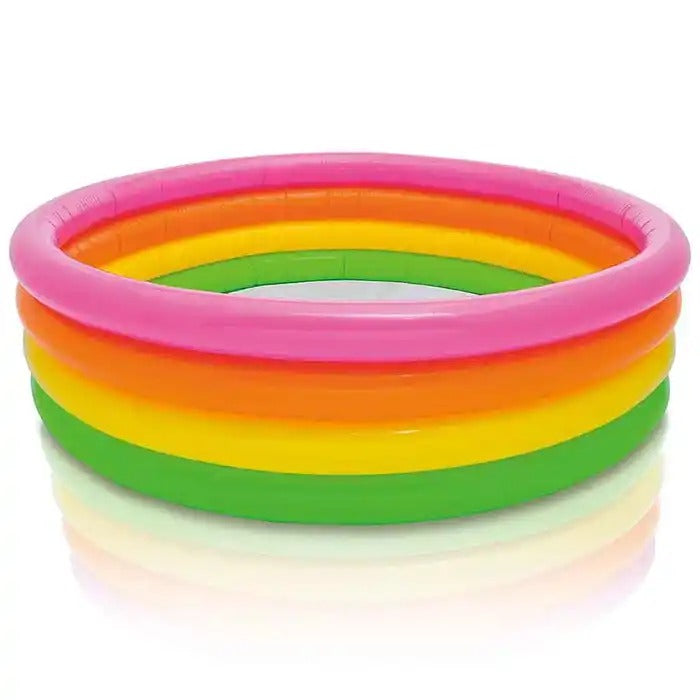 PISCINA DE 4 AROS ARCOIRIS