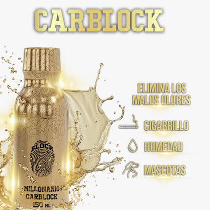 CARBLOCK (BODEGA E) PERFUME PARA AUTO AROMA MILLONARIO