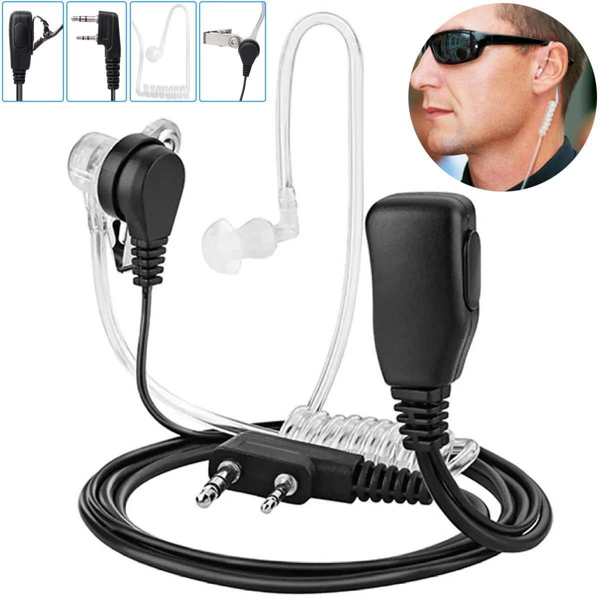 AUDIFONOS DE WALKIE TALKIE