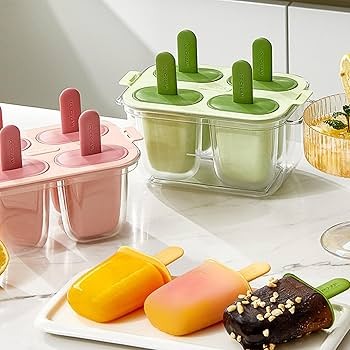 Moldes para hacer mini paletas de helado caseras
